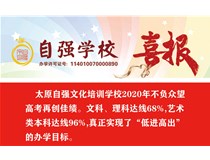 2020年自强学校高考光荣榜